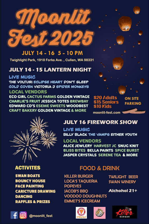 Moon Fest 2025 poster
