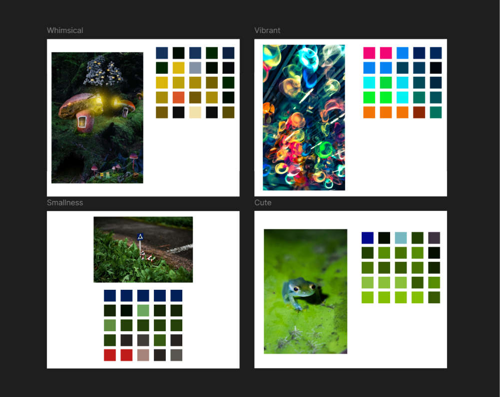 Fireflies design process screenshot 2